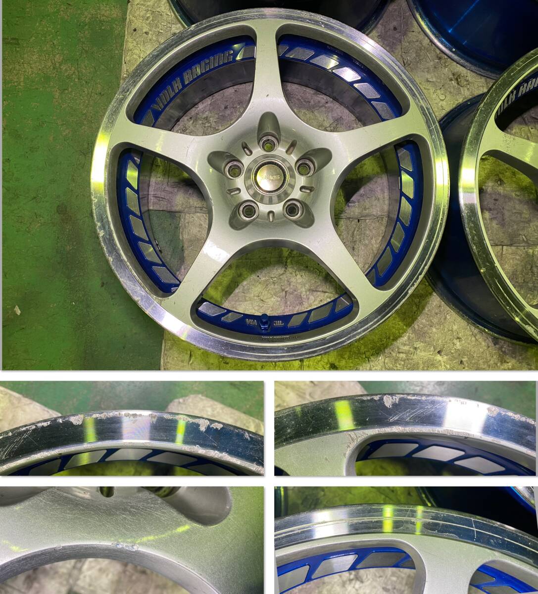 RAYS VORK RACING CHALLENGE 17×8J＋45 9J＋45 17inch 5x114.3