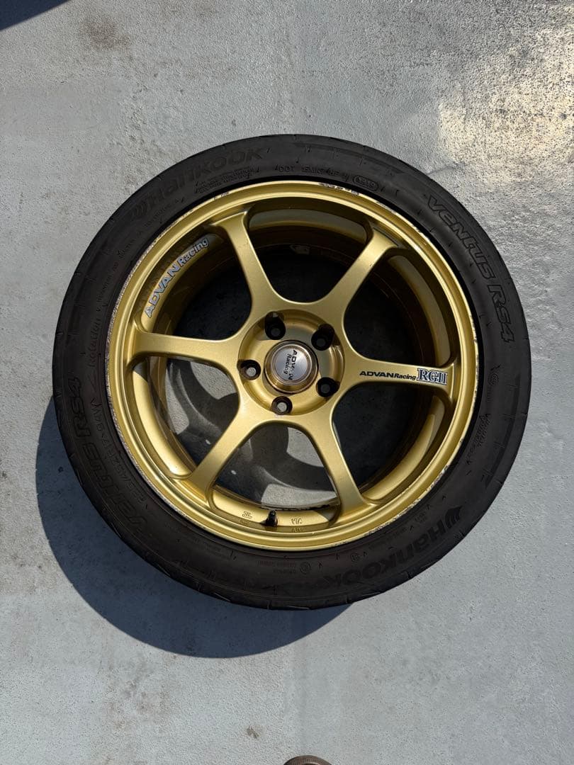 ADVAN Racing RGII 8.5J +31 17inch 5x114.3