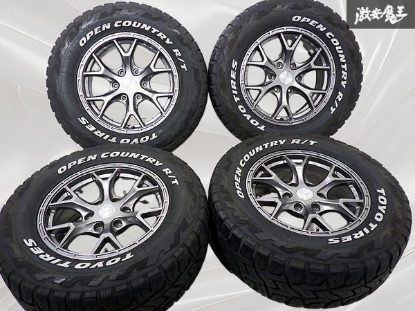 TRD×JAOS Genuine Option TRIBE CLAW 17 inch 7.5J +25 PCD139.7 6H