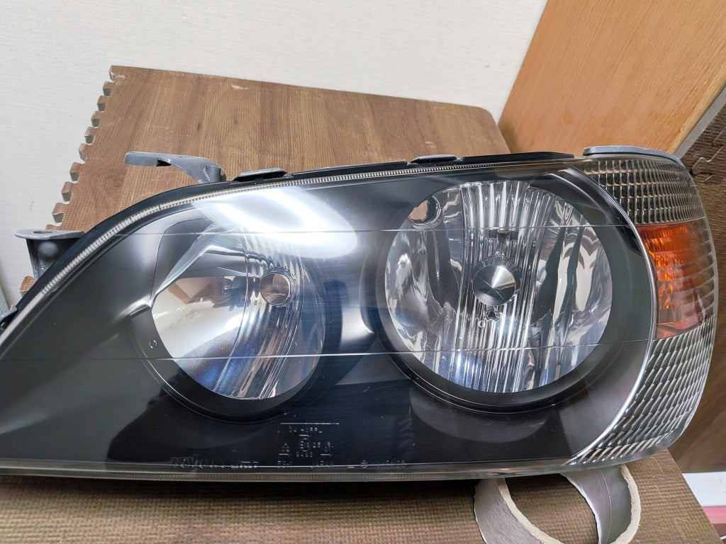 Genuine SXE10 Altezza Black Housing Headlights