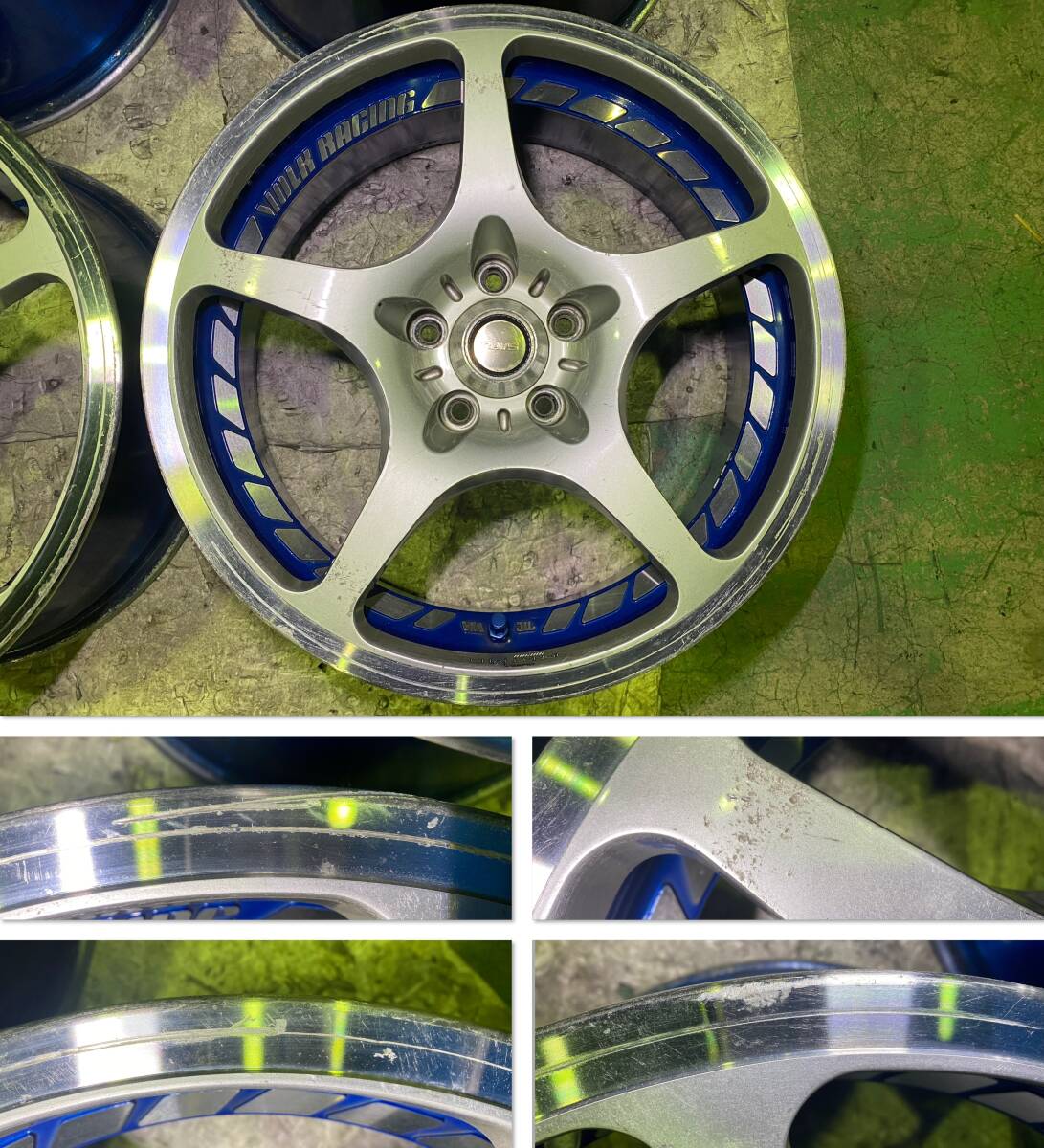 RAYS VORK RACING CHALLENGE 17×8J＋45 9J＋45 17inch 5x114.3