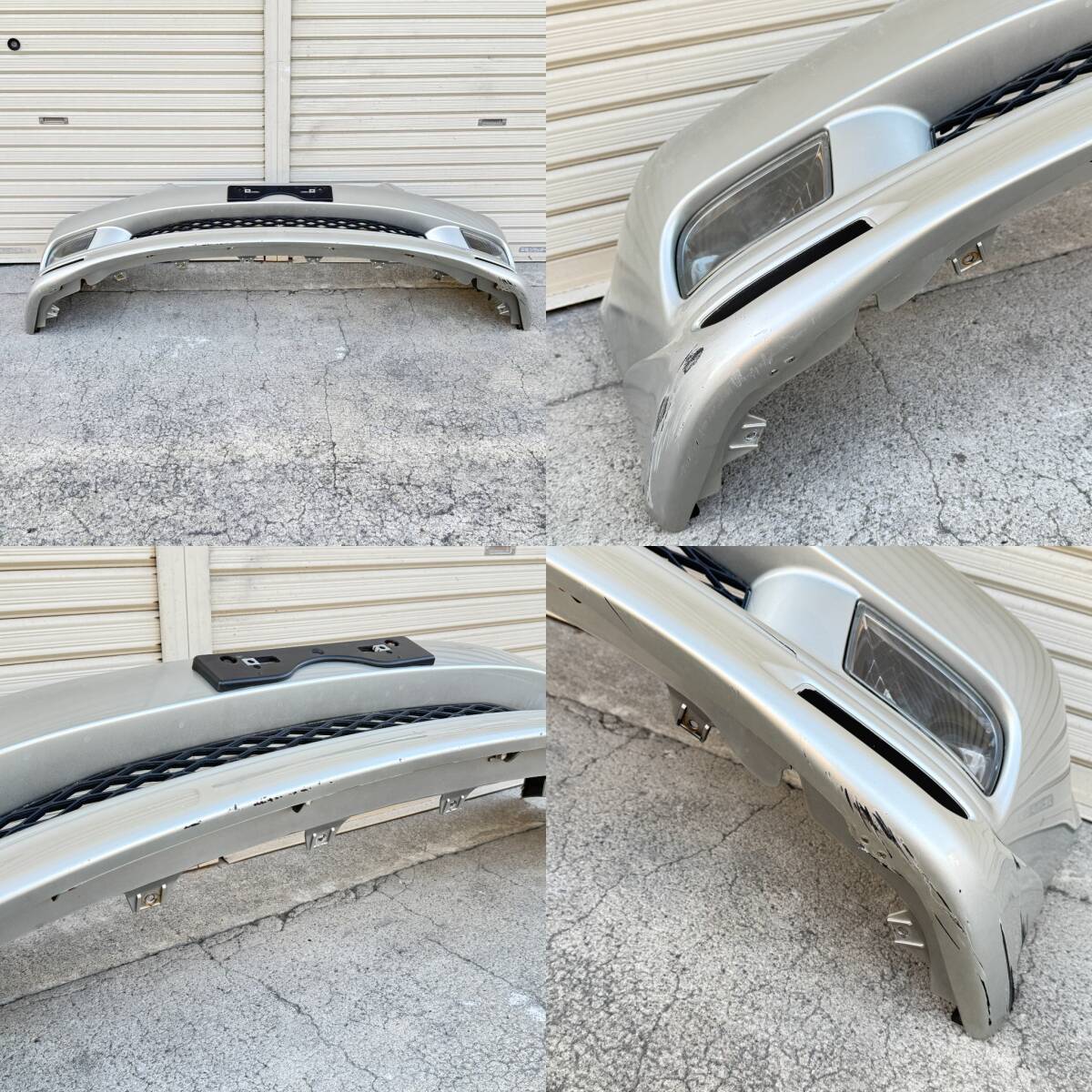 Genuine Altezza Gita Front Bumper w/ Lip, Grille, and Dark Chrome Fog Lights