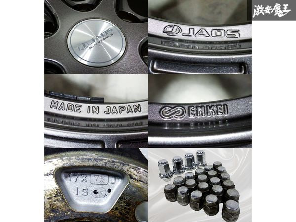 TRD×JAOS Genuine Option TRIBE CLAW 17 inch 7.5J +25 PCD139.7 6H