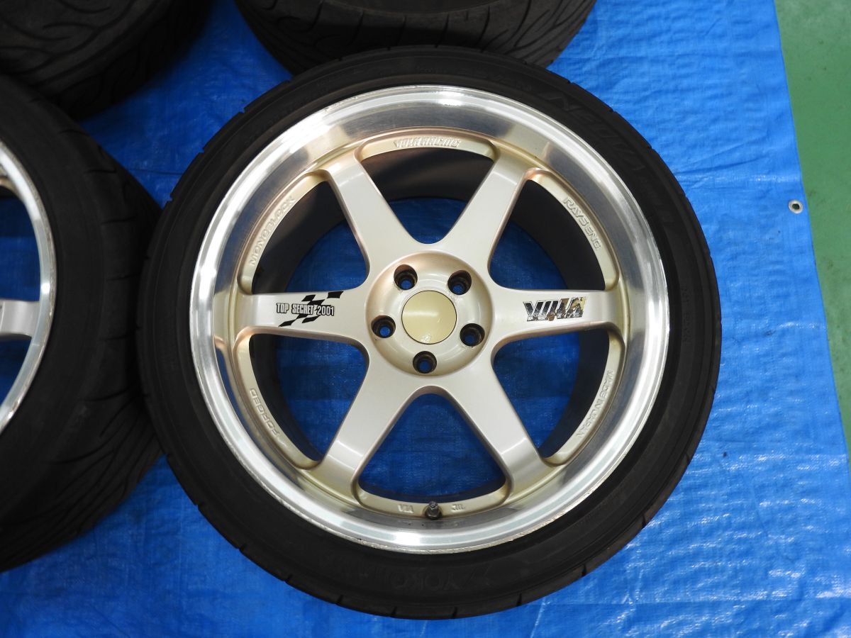 RAYS LE37T TOP SECRET 2001 Top Secret 19 inch 9.5J+22 10.5J+22