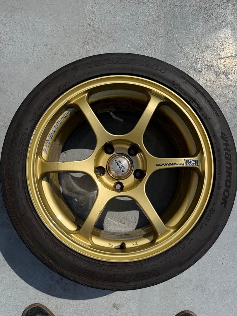 ADVAN Racing RGII 8.5J +31 17inch 5x114.3