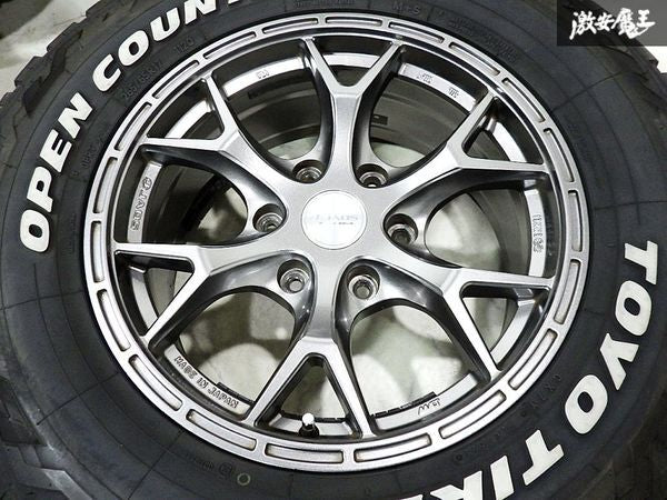 TRD×JAOS Genuine Option TRIBE CLAW 17 inch 7.5J +25 PCD139.7 6H