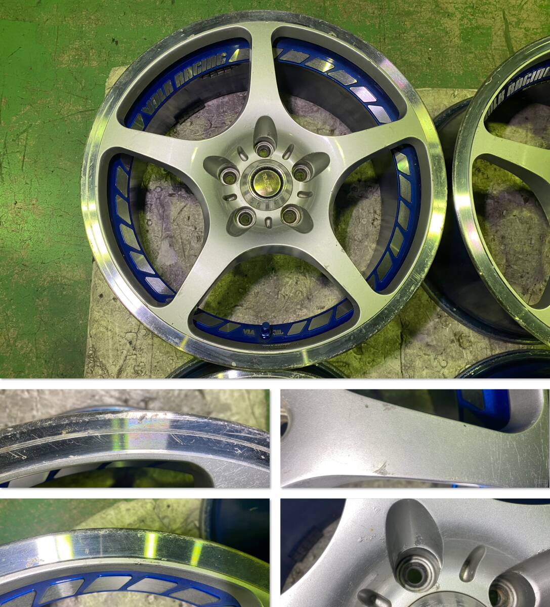 RAYS VORK RACING CHALLENGE 17×8J＋45 9J＋45 17inch 5x114.3