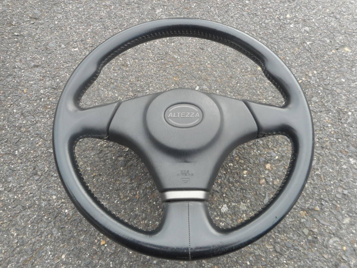 Genuine Altezza Steering Wheel Black Handles Curio Garage