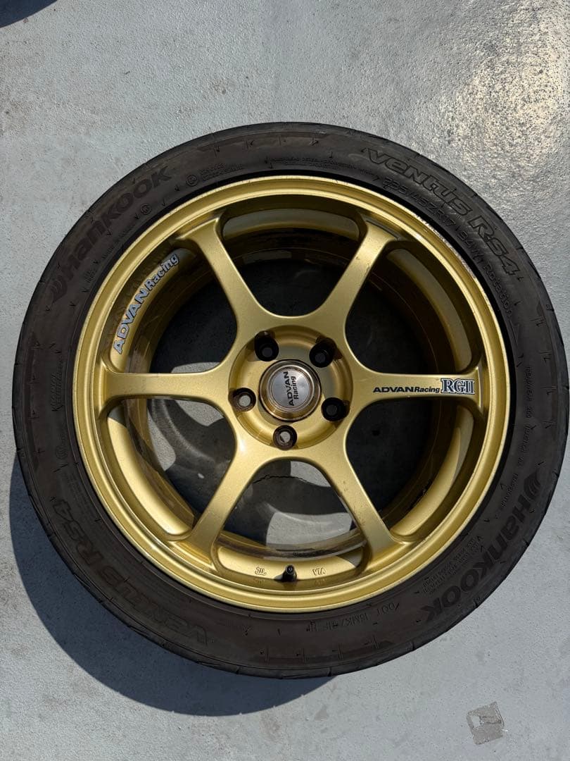 ADVAN Racing RGII 8.5J +31 17inch 5x114.3