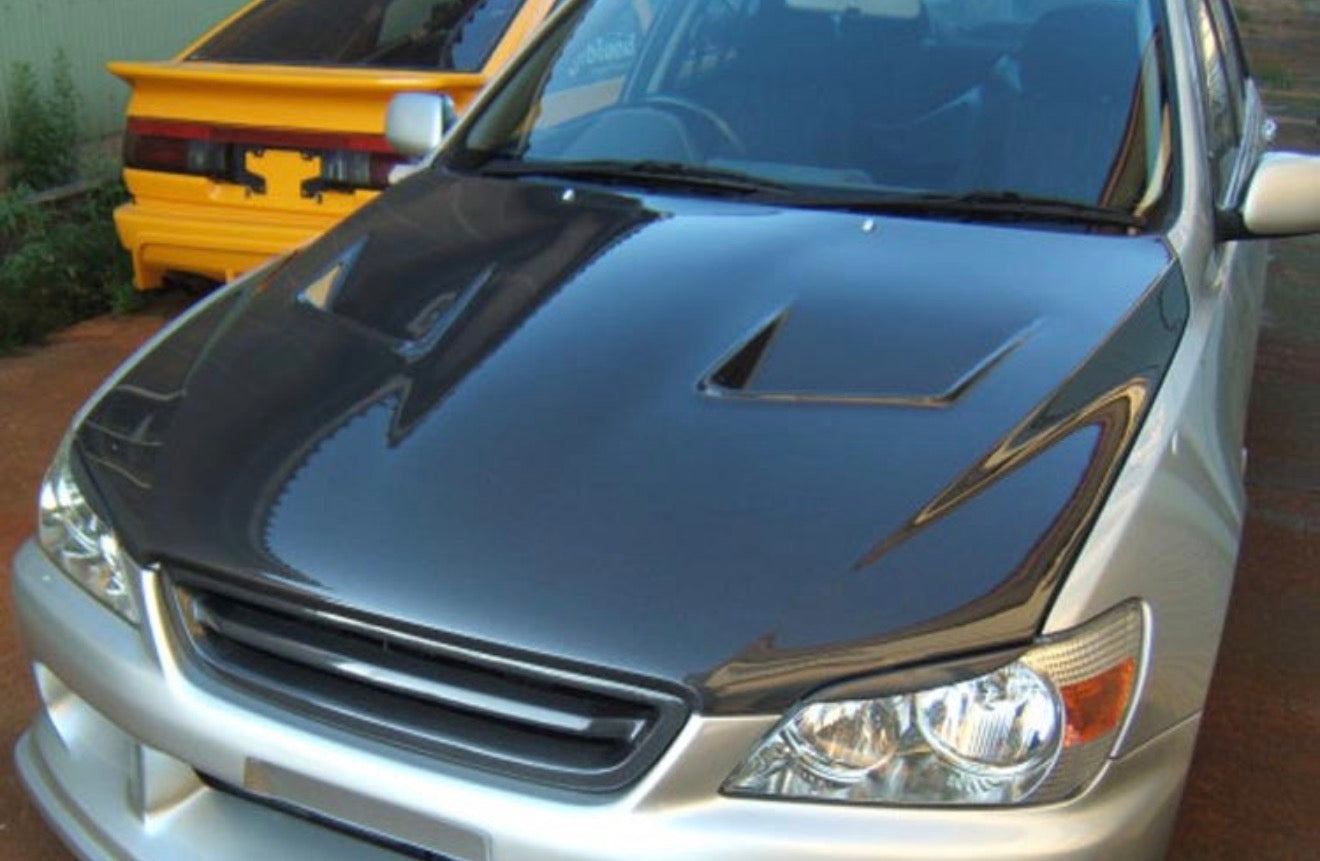 J.Blood Aero Hood (Carbon) for Lexus IS300 (SXE10) 1999-2005
