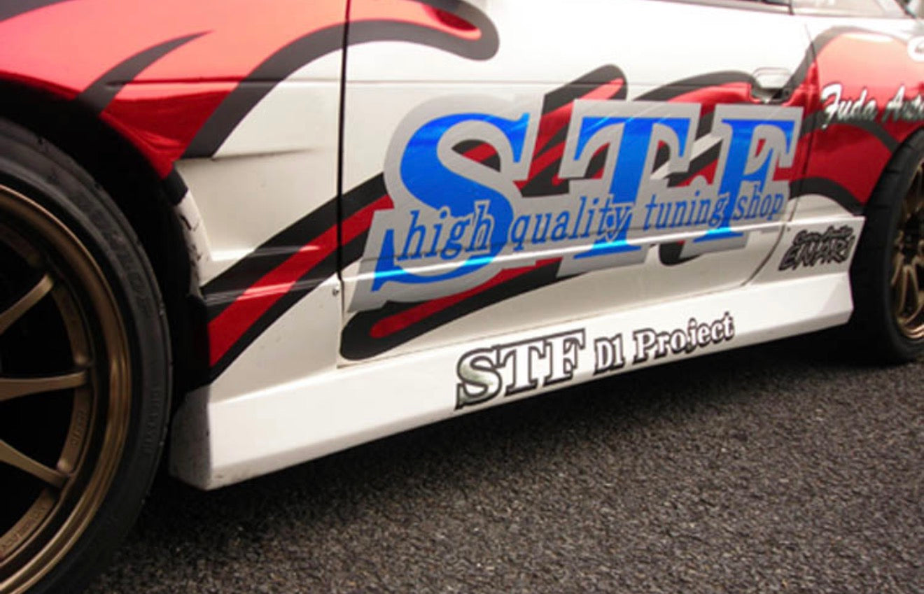 Hippo Sleek Type 2 Side Skirt (FRP) for Nissan 180SX (RPS13) 1989-1998