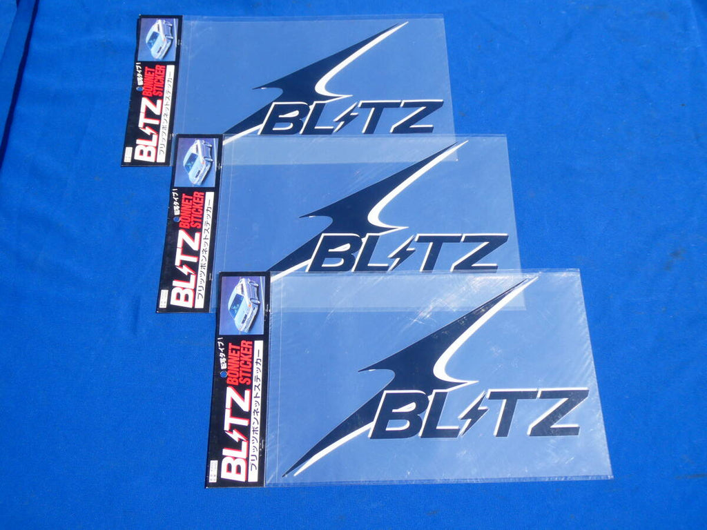 Blitz racing bonnet stickers/decal