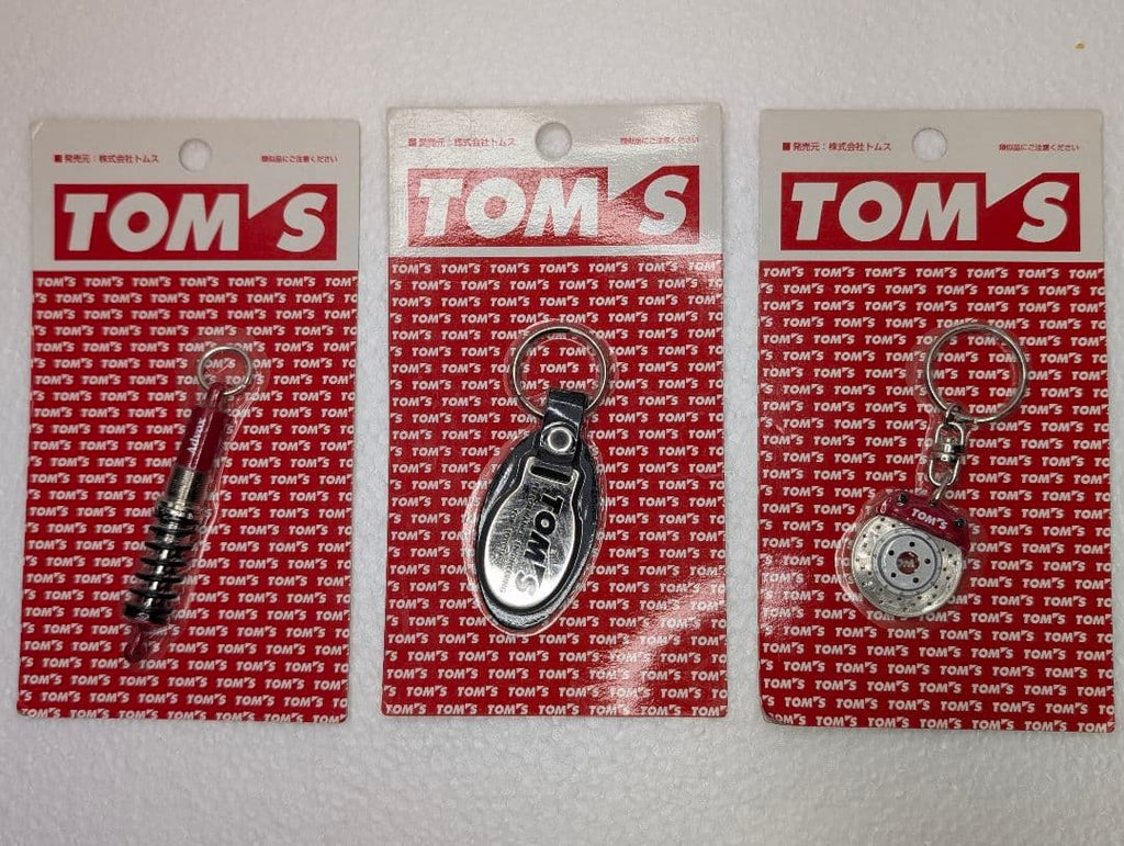 Tom’s racing key chain’s (new old stock)