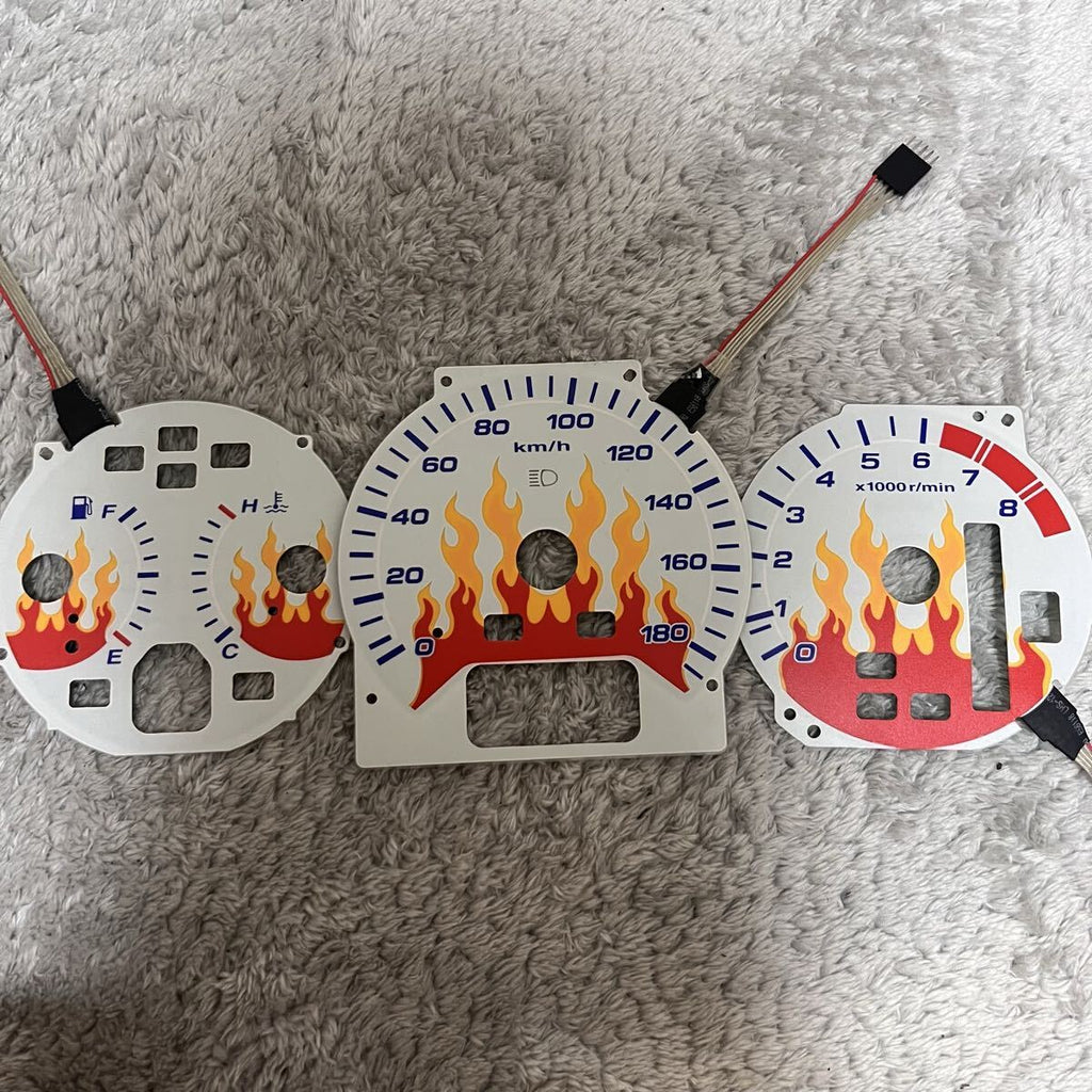 Honda Accord CF series beating flame meter