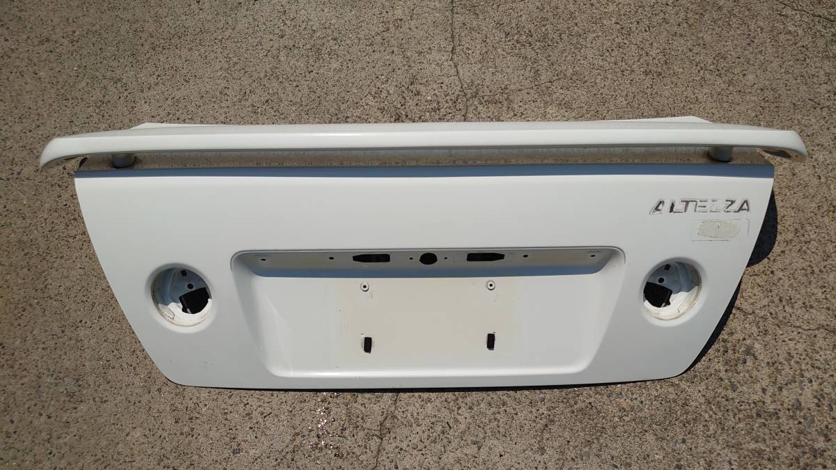 Altezza Tom's 280T Rear Spoiler Trunk Rare