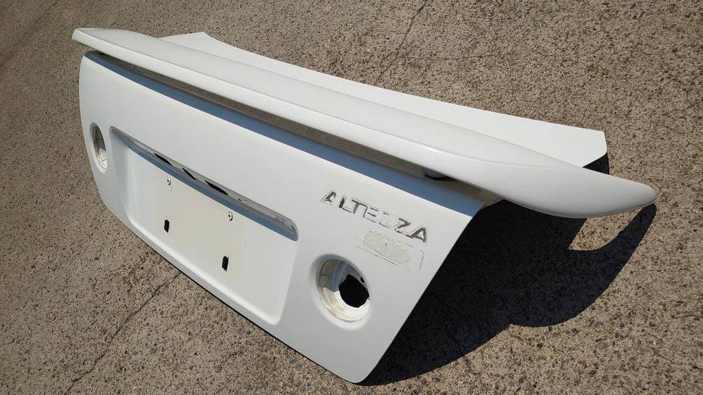 Altezza Tom's 280T Rear Spoiler Trunk Rare