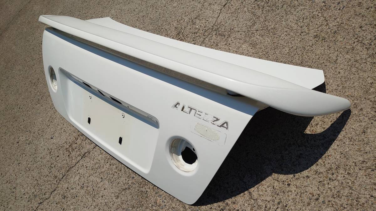 Altezza Tom's 280T Rear Spoiler Trunk Rare