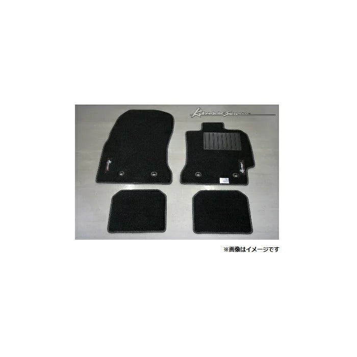 Kansai Service Floor Mats Front/Rear Set Blue Stitch Toyota ALTEZZA 98/10～05/8
